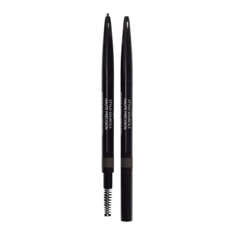 chanel dual ended pencil|STYLO SOURCILS HAUTE PRÉCISION Microfine Defining .